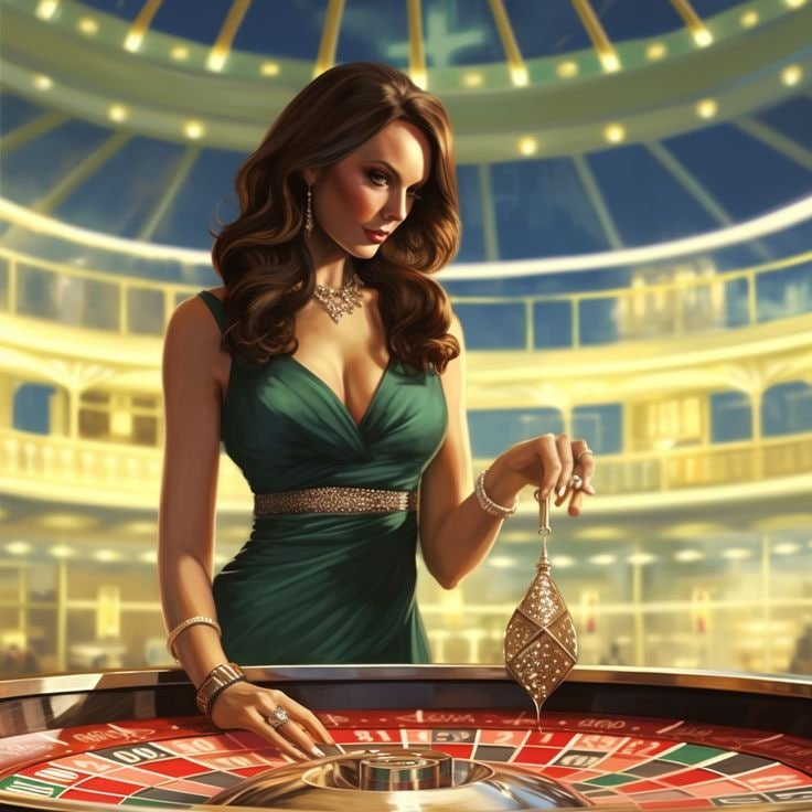 Antarmuka taruhan blackjack dengan statistik real-time